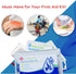 Medical Burn Dressing Non-woven Scald Pad Wound Care Anti-infection Antibiotic Ointment Gel First Aid Kit Hydrogel Burncare EDC