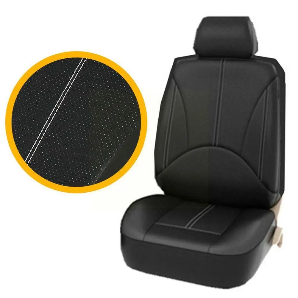 4/9pcs/set PU Front Car Seat Covers Compatible Universal Fit Most Car SUV Car Accessories Car Seat Cover for Toyota Z8H8