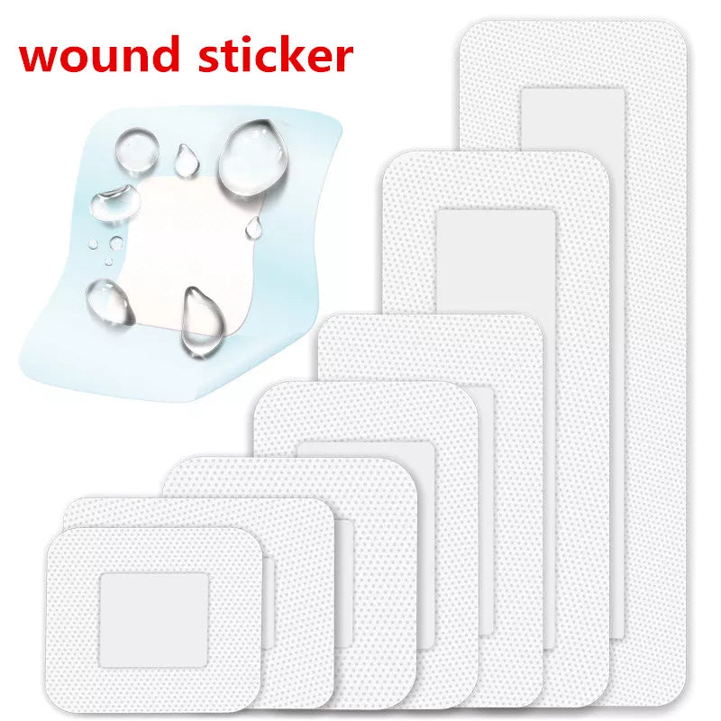 3pcs/set Sterile Medical Self-adhesive Non-woven Wound Dressings Emergency First Aid Kit Medical Stickers Patch Anti-infection