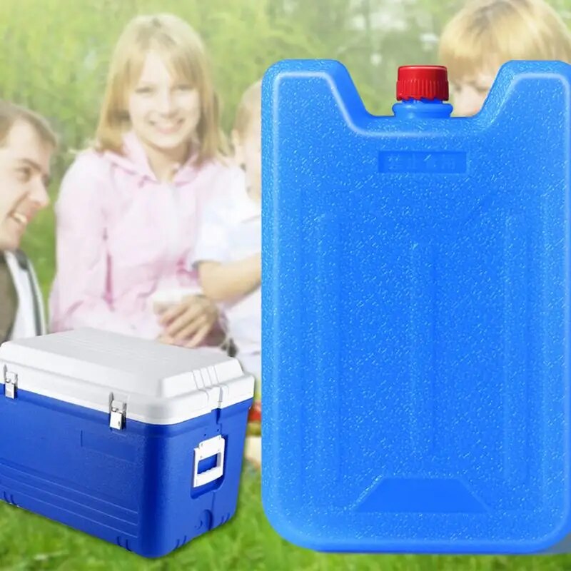 600ml Ice Pack Car Mini Fridge Icebox Removable Leakproof Refrigerator Ice Box Cooling Container For Lunch Box Food Container