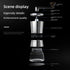 Home Portable Manual Coffee Grinder Hand Coffee Mill with Ceramic Burrs 6/8 Adjustable Settings Portable Hand Crank Tools