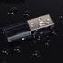 Crystal with Box USB Flash Drive 64GB Free Custom Logo Pendrive 32GB Father's Day Gift USB 2.0 Memory Stick 16GB Pen Drive 8GB