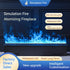 80CM Simulation Fire Flame Electric Fireplace Mist Decorative Intelligent Fireplace Humidifier Stove Household Flame Steam Stove