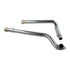 Motorcycle Duals Exhaust Full System Muffler With Bronze End Cap Fit For Honda Steed 400 VLX 600 Steed400 Steed600 VLX400 VLX600