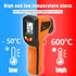 NJTY Digital Infrared Thermometer -50~600℃ Laser termometro Pyrometer Gun  Non-Contact Laser Temperature Meter Industrial Tools