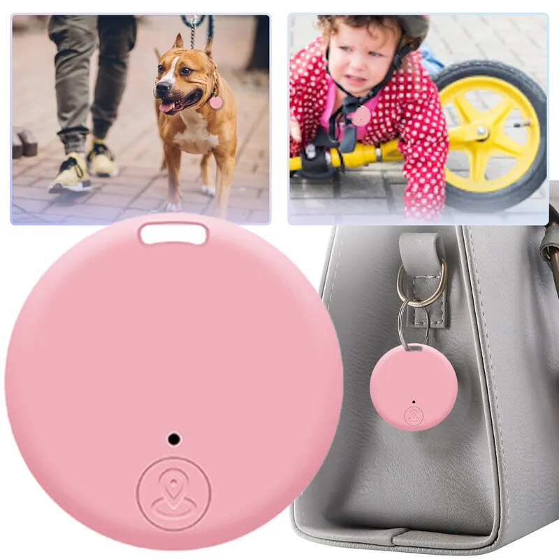 Pet GPS Tracker Smart Mini Bluetooth 5.0 Compatible Wireless Locator Anti Loss Tracker Wallet Keys Pet Wallet Waterproof Device