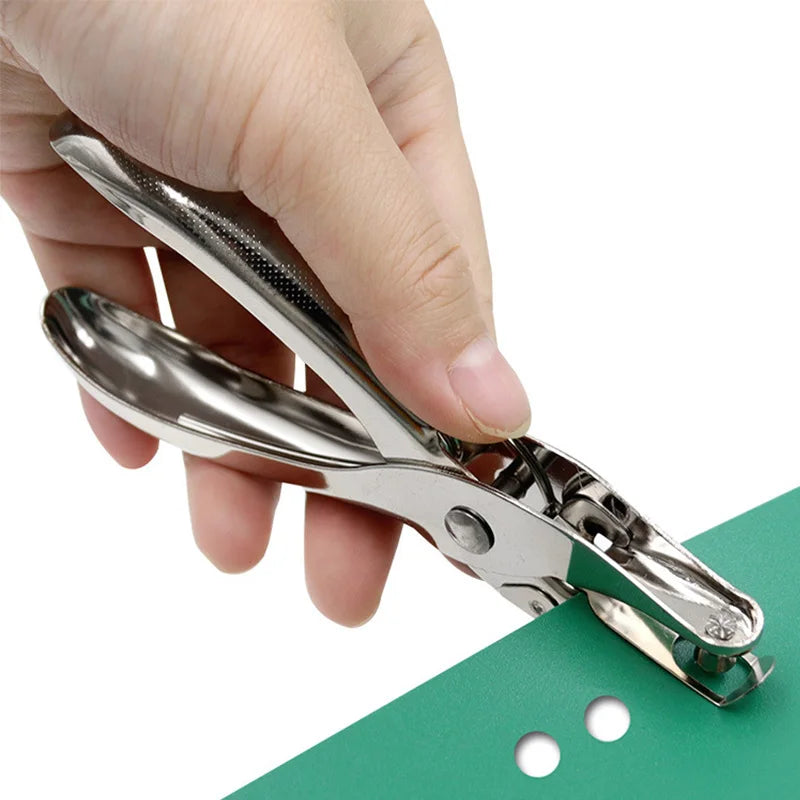 Single Hole Puncher Metal 3mm/6mm Pore Diameter Punch Pliers Hand Paper Scrapbooking Punches
