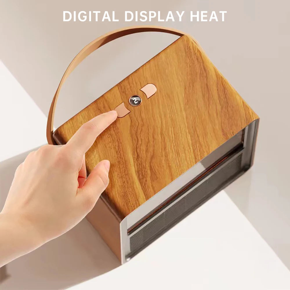 Electric fireplace flame effect 1200W home electric heating ceramic heater decorative flame fanradiator portable fireplace fan