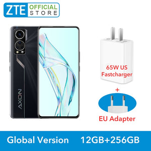 Global Version ZTE Axon 30 5G Under Screen Camera Smartphone 8GB 128GB Snapdragon 870 6.92'' 120Hz AMOLED Display 65W FastCharge