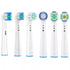 Brush Head nozzles for Braun Oral B Replacement Toothbrush Head Sensitive Clean Sensi Ultrathin Gum Care Brush Head for oralb