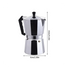 Coffee Pot Espresso Maker Moka Pot, Stovetop Espresso Maker for Great Flavored Espresso for Electric Ceramic Stovetop