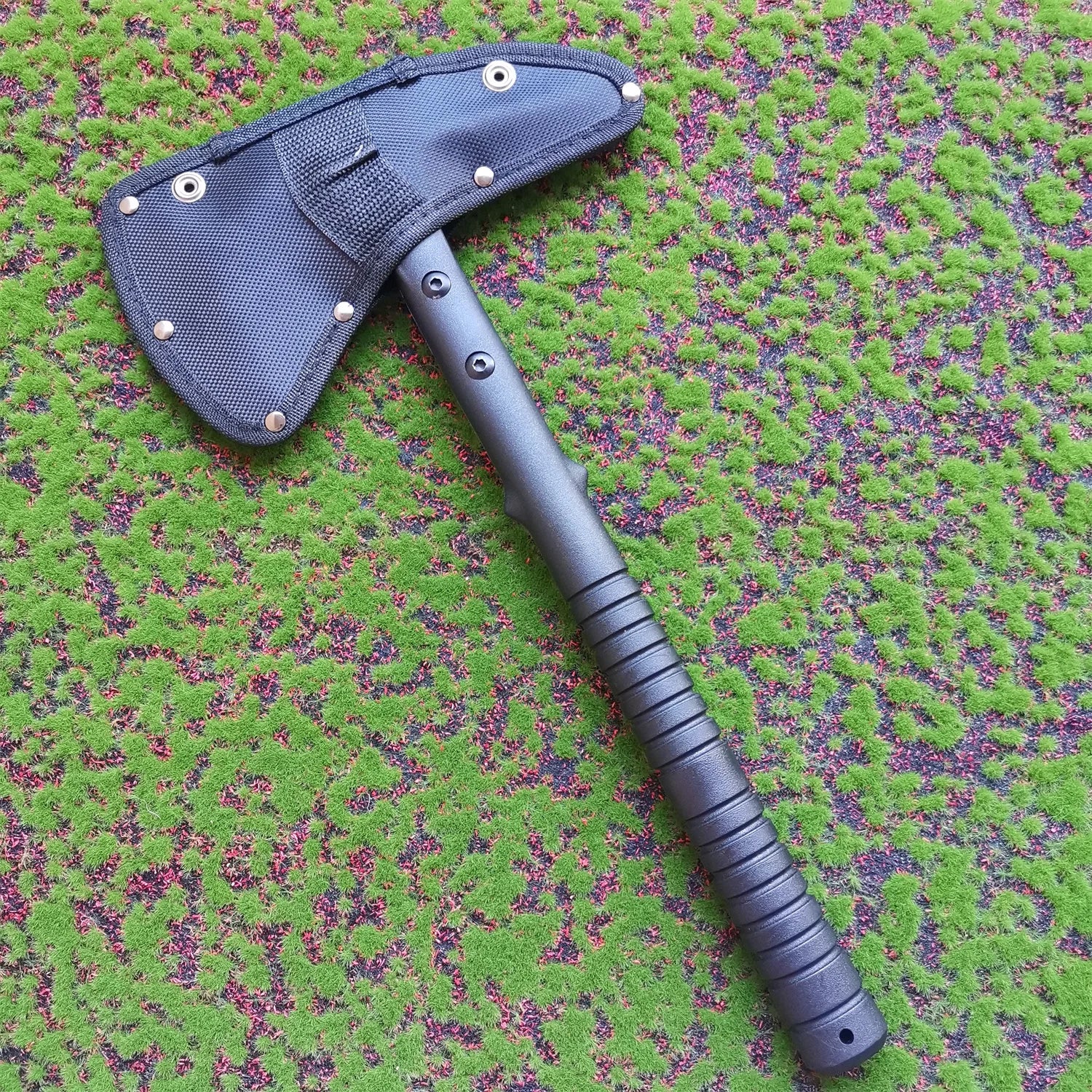 Outdoor Tactical Axe Multifunctional Spike Tail Axe Camping Tactical Axe Rescue Fire Axe Splitting Wood Worker Axe