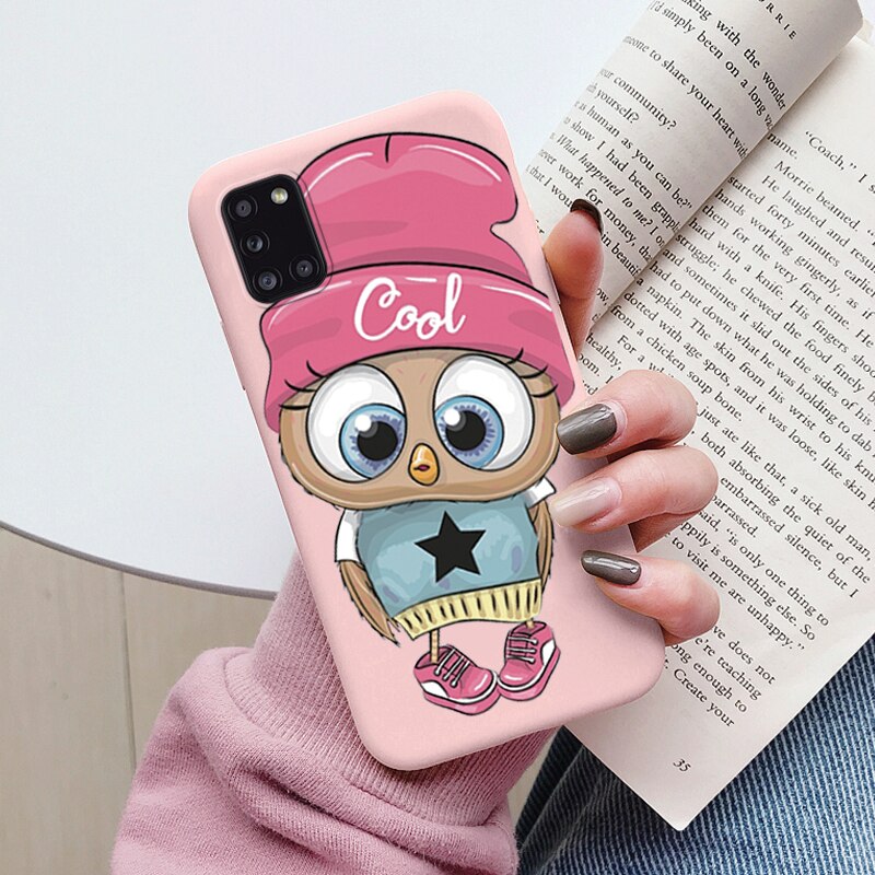 Soft Case For Samsung Galaxy A31 A41 Phone Cover Cute Flowers Butterfly Fundas TPU Coque For Samsung A31 A 31 a 41 Bumper Cases