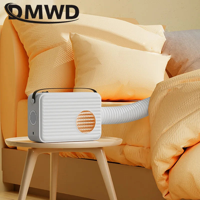 DMWD Clothes Dryer Shoes Dryer Winter Quilt Warmer Air Heater Multifunctional 4 in 1 Thermostatic Rapid Heating Drying Machine