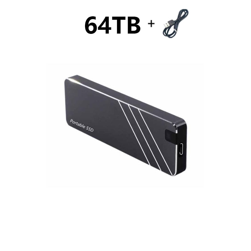XIAOMI Portable SSD Type-C/USB3.1 External Mobile Solid State Drive Mini High Speed 2TB 4TB 8TB 16TB Hard Drive Laptop Hard Driv