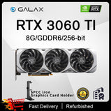 GALAX  RTX 3060 TI METAL MASTER OC 8GB  GDDR6   PCIE4.0 256bit 8PIN GAMING Video Card placa de graphics card GPU 3060ti