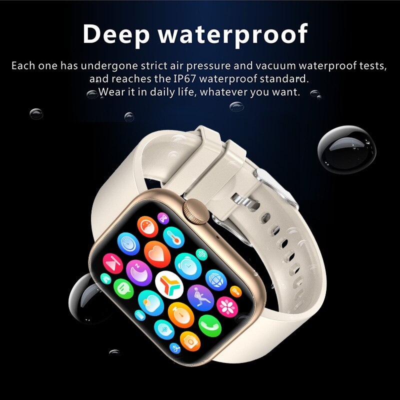 LIGE 1.85 Inch Bluetooth Call Smartwatch Women Men Sports Fitness Watches Woman Body Temperature Monitoring Smart Watch Ladies