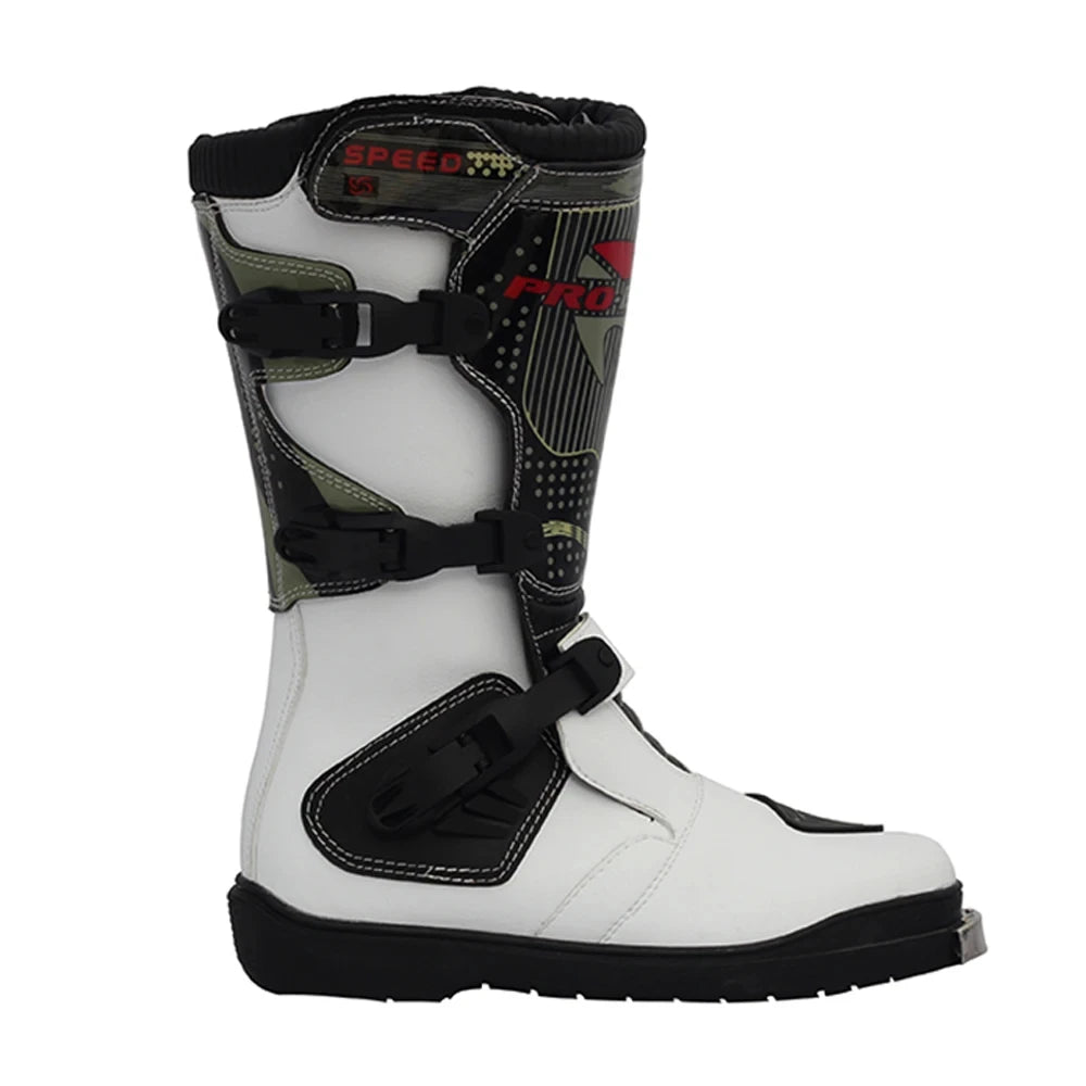 Off-Road Riding Race Boots Outdoor Motorcycle Riding Biker Boots Outdoor Travel Sneakers Riding Mountain Motorcycle Boots