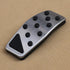 Stainless Steel Foot Brake Gas Pedal Pad Cover For Jeep Compass MP Renegade BU Fiat 500X Accessories