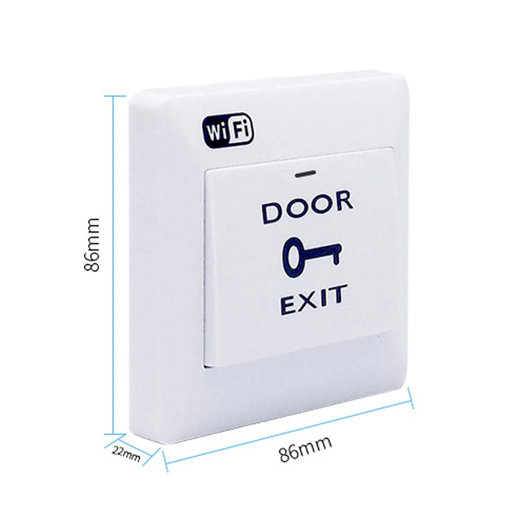 Tuya Smartlife WiFi Door Exit Button Voice Control Remotely Door-Opening Wireless Release Push Switch For Electronic Door Lock