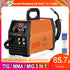 HITBOX 120A MIG Welding Machine HBM1200 3 In 1 Semi-automatic Tig welder ARC/MMA Welding Machine Portable Gasless Inverter Welde