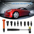 Auto Body Dent Repair Tool 8 Parts Head Car Dings Tabs Down Repair Puller Nylon Car Bumping Level Hammer Car Body Repair Tools
