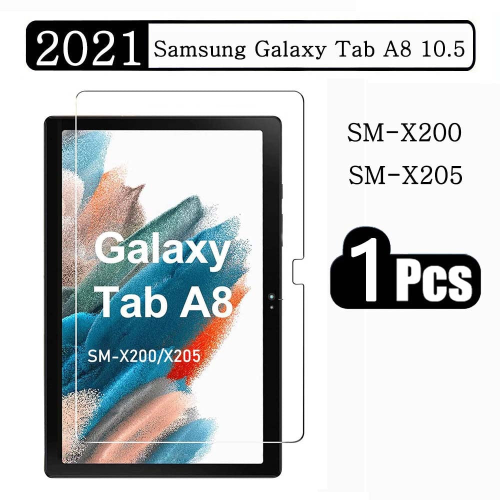 Tempered Glass For Samsung Galaxy Tab A8 10.5 2021 SM-X200 SM-X205 Screen Protector Tablet Film