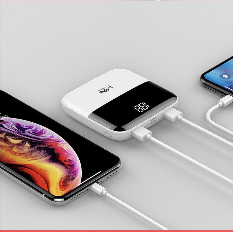 10000mAh Portable Mini Power Bank PowerBank External Battery Charger For iPhone 12 11 Pro Xiaomi Samsung Huawei Fast Charging