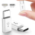 USB Type C Male to Micro USB Female Adapter Connector USB C Charger Adapter For Samsung Huawei Xiaomi Phone Data Converter