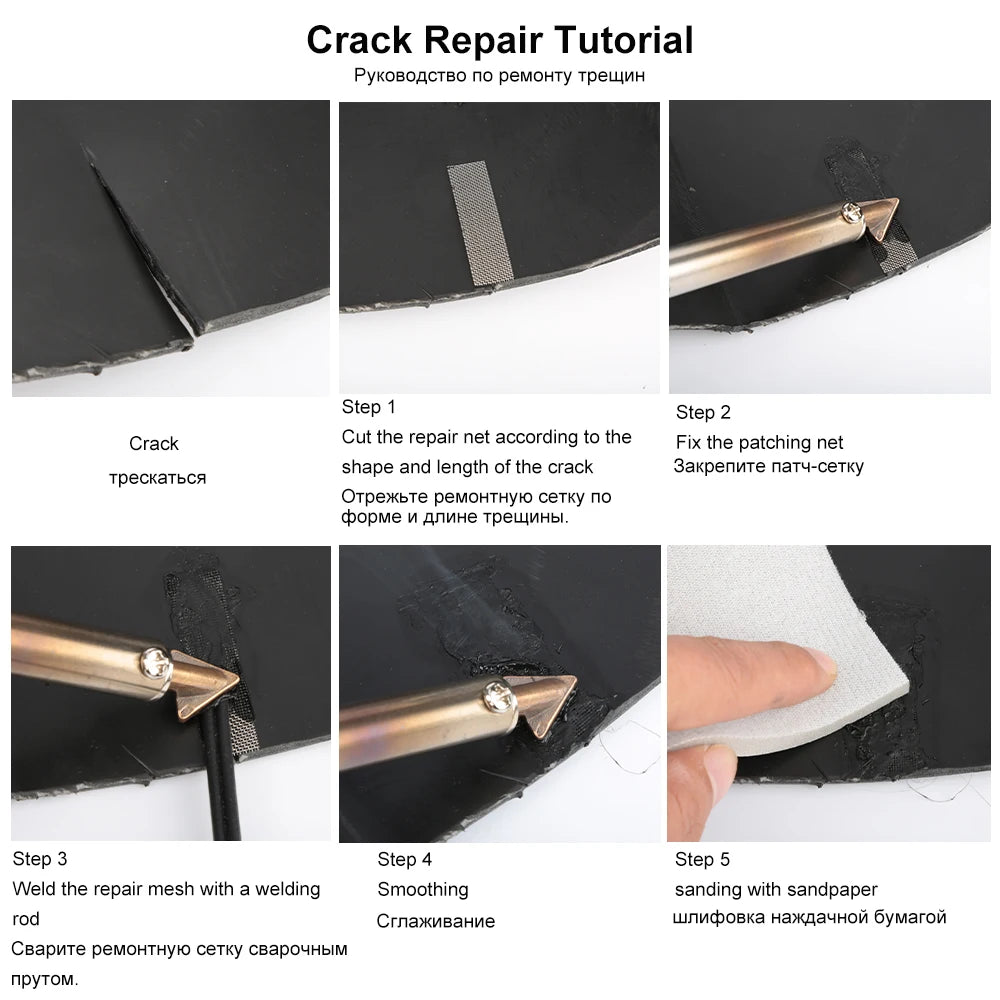 50/100W Leather Ironing Tool Crack Repair Smoothing Tool Repair Plastic Soldering Iron Car Bumper Welding Machine