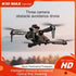 New K10 Max RC Drone HD Triple Camera Optical Flow Positioning Obstacle Avoidance Gesture Photography Foldable Quadcopter Toys