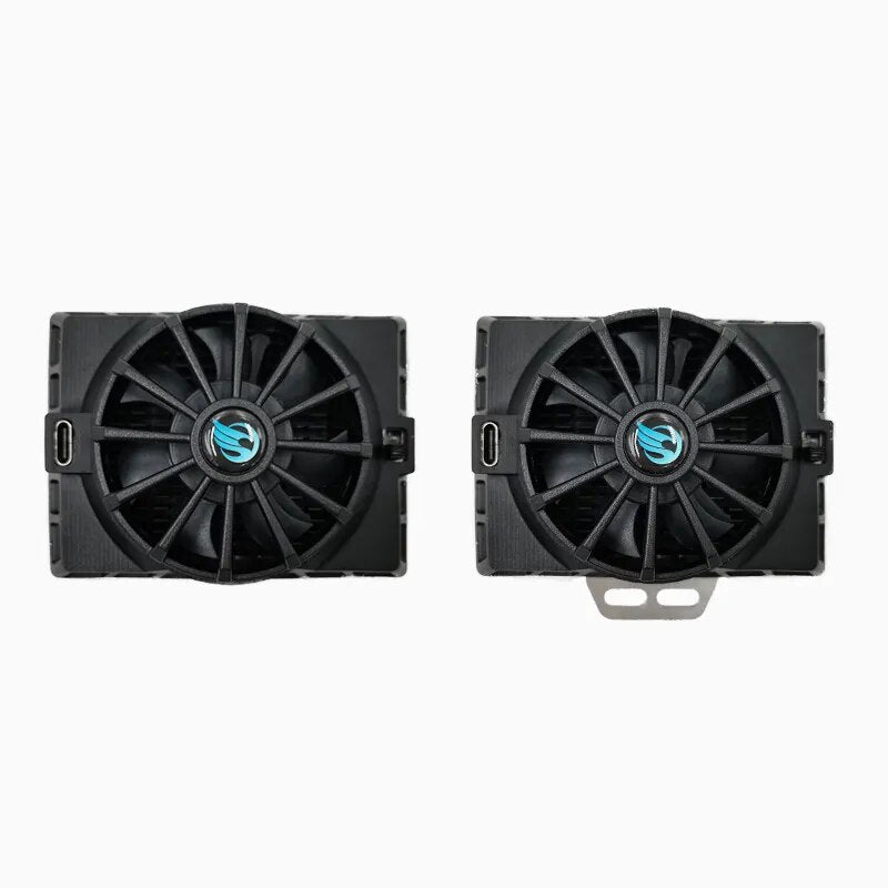 side screen camera universal cooling fans R5 R6 M50 850D RP 200D2 reduce heat extend 4K record time radiator A7M4 A7S3 A7C ZVE10