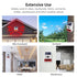 Wireless Solar Alarm Siren Outdoor Sound Light Flash Alarm Horn Work With 433MHZ Remote Control door Sensor Infrared Detector