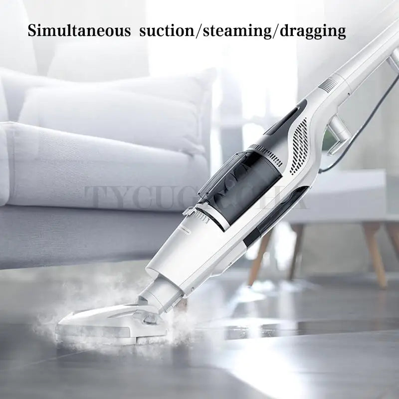 Steam Mop Non-Wireless Household Suction Mop All-in-One Vacuum Cleaner Two-in-One Electric Mop Floor Cleaner Machine for Home