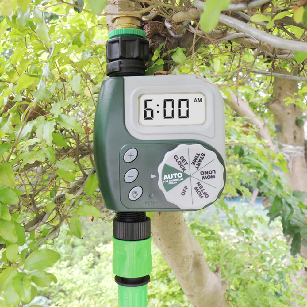 Sprinkler Timer Garden Water Timers Soft Rubber Button Digital Irrigation Machine for Cooling Courtyard/Greenhose Humidification