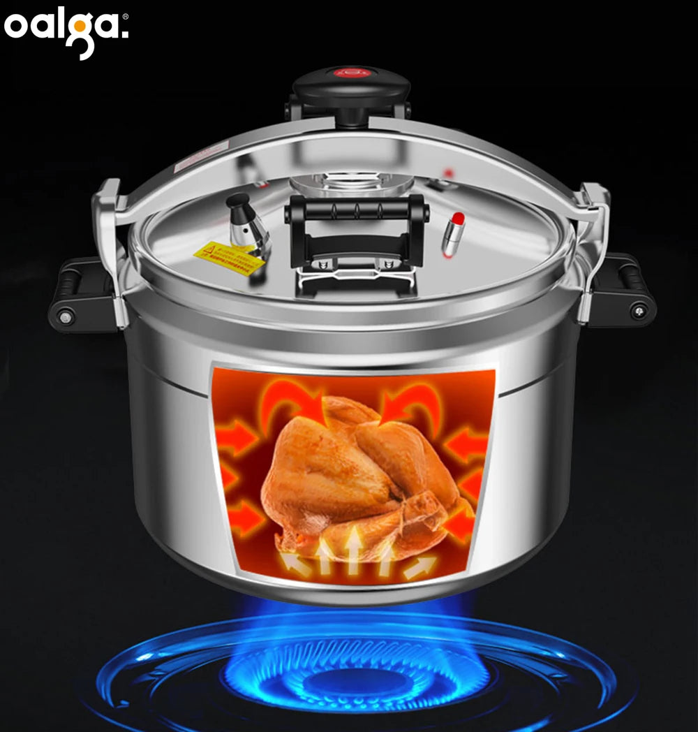 Pressure Cooker Commercial Large-capacity Super-large Pressure Cooker Explosion-proof Efficient Cooking for Fast Safe Cooking