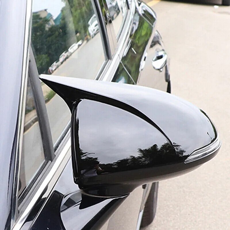 Rhyming Auto Rearview Side Mirror Cover Car Rear view Carbon Fiber Look for Hyundai Elantra AD 2016 2017 2018 2019 2020 2 Pcs