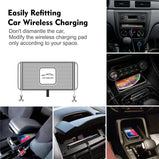 Car Wireless Charger Silicone Non Slip Pad for iPhone 14 13 12 11 Samsung 15W Car Wireless Phone Chargers Fast Charging Station