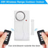 Elecpow Door Window Burglar Alarm Sensor Wireless Remote Control Anti-Theft Alarm System Kit Home Security Door Open Detectors