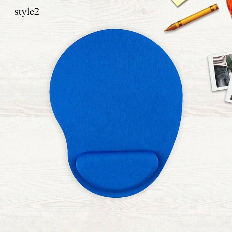 1 Pcs Solid Color PU Mouse Pad Simple Waterproof Game Mat Anti-slip Practical Table Mat Office Supplies【Wholesale】