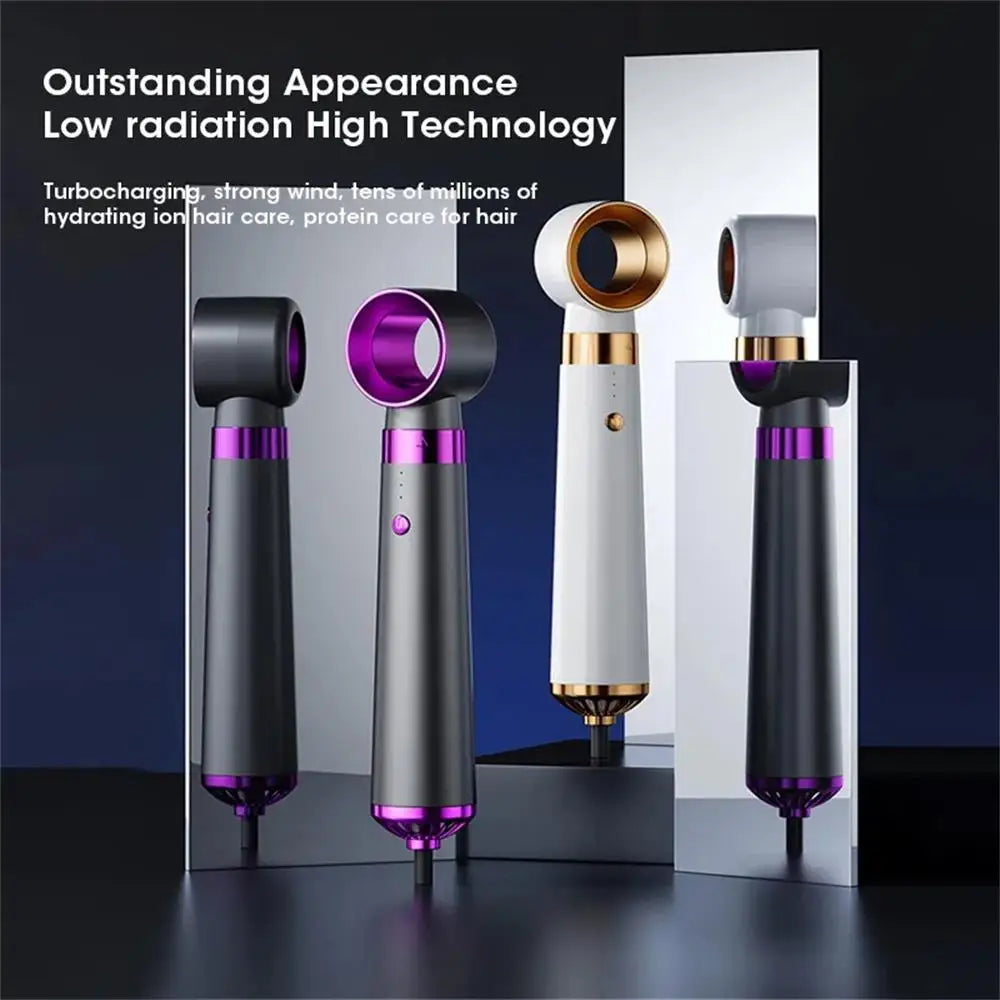 New 5 in 1 Electric Hair Dryer Hot Air Brush Multifunctional Hair Straightener Negative Ion Curler Blow Dryer Styling Tool Set