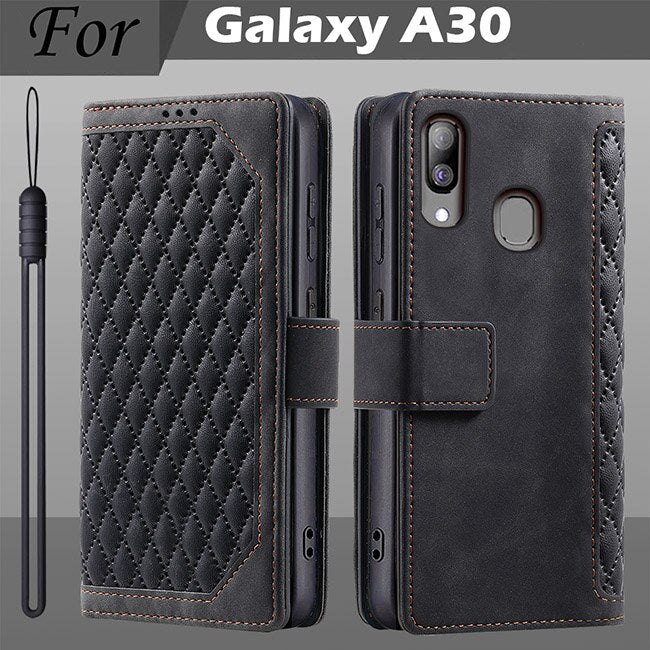For Samsung Galaxy A30 Case Leather Flip Etui on for Coque Samsung A30 Phone Case Fundas Magnetic Wallet Cover Samsung A30 case