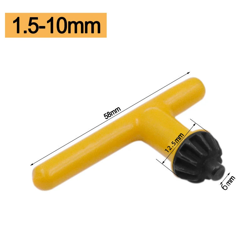 Drill chuck wrench hand electric drill key gun drill wrench key key tool accessories
