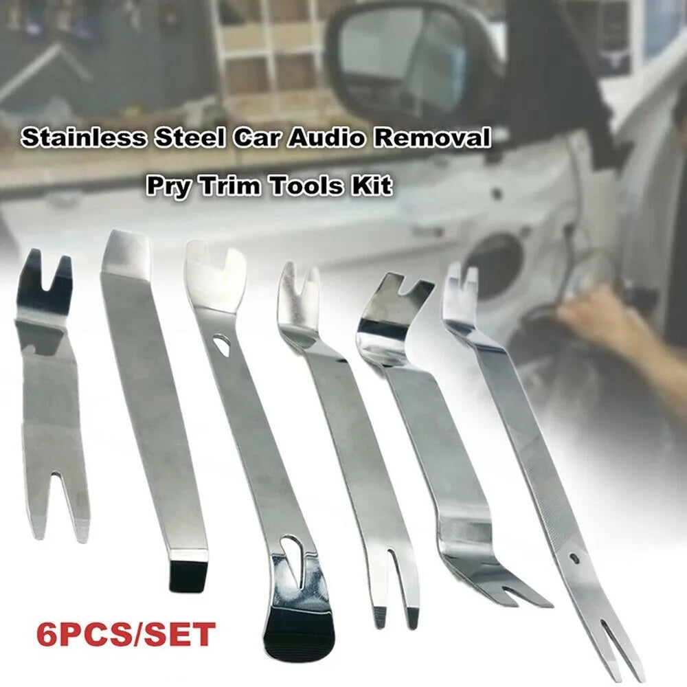 Car Hand Tools Car Disassembly Tools Set DVD Stereo Refit Kits Interior Plastic Trim Panel Dashboard Removal Tools Repair Tools