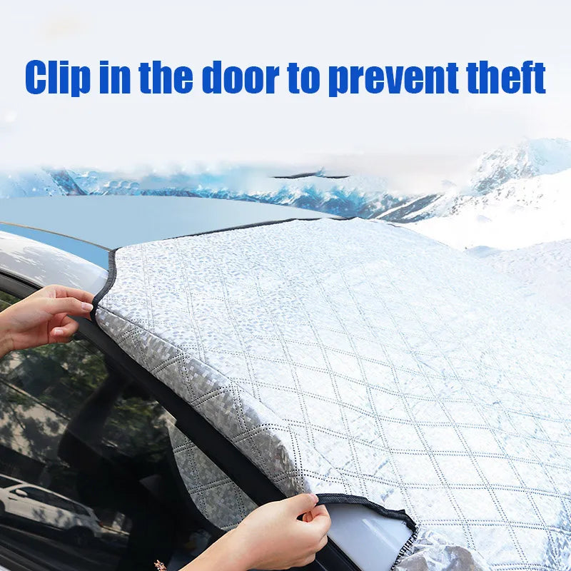 Magnetic Car Snow Ice Protector Window Windshield Sun Shade Front Rear Windshield Block Cover Visor Auto Exterior Accessories