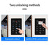 Lucking Door K8 2000 Users 125kHz / 13.56MHz RFID Keypad Stand Alone Access Control Panel Wiegand 26 Gate Door Opener DC 12V 24V