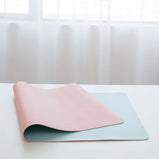 Large Size Office Desk Protector Mat PU Leather Waterproof Mouse Pad Desktop Keyboard Desk Pad Gaming Mousepad PC Accessories