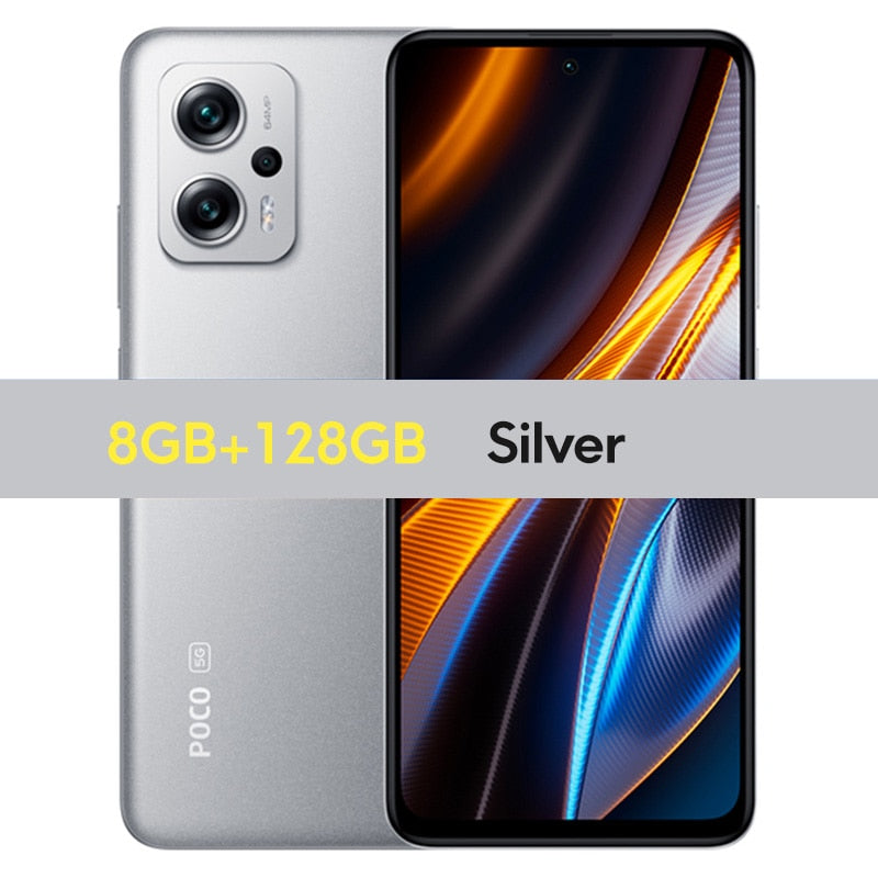 POCO X4 GT 5G Global Version 128GB/256GB Dimensity 8100 144Hz DynamicSwitch Display 64MP Triple Camera 67W Charging