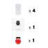 ACJ Home Security Alarm System Kits Tuya Smart For Garage Residential and Shop Wireless Touch WIFI + GMS Support Samrtlife APP