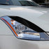 Eyebrow Trim Car Headlight Car Light Eyebrow Eyelids Trim Sticker For Nissan 350Z Headlight Eyebrow For Nissan Light Trim